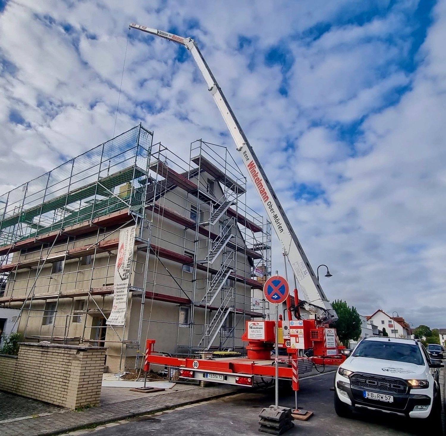 Winkelmann Dachdeckerei - Dachdeckerarbeiten an einem Gebäude